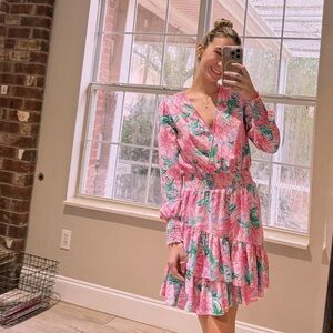 Floral Lilly Pulitzer dress size 00!🩷